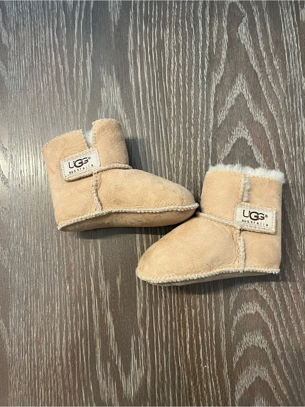 UGG Infant/Toddler Tan Booties Size M
